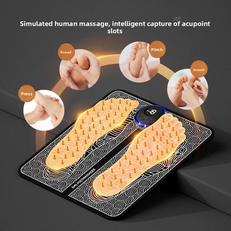 EMS Foot Massage Pad - Hands-Free Foot Massage