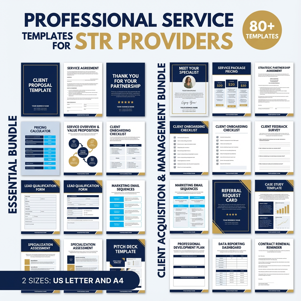 The STR Service Provider Playbook