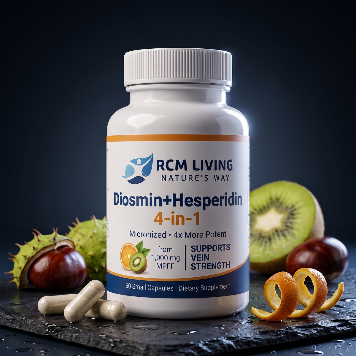 Diosmin+Hesperidin 4-in-1 | Four-Layer Support | Horse Chestnut + Kiwifruit