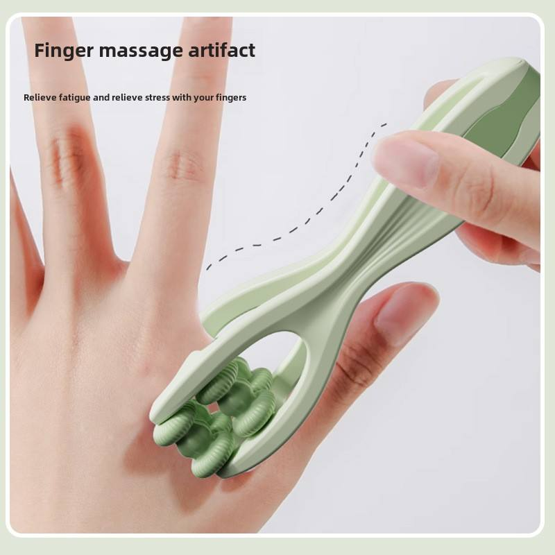 Dual-Roller Finger Massager