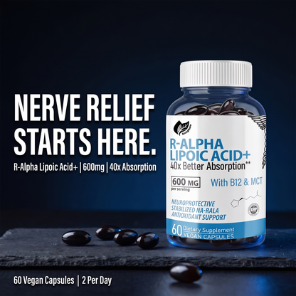 R-Alpha Lipoic Acid - 40x Better Absorption