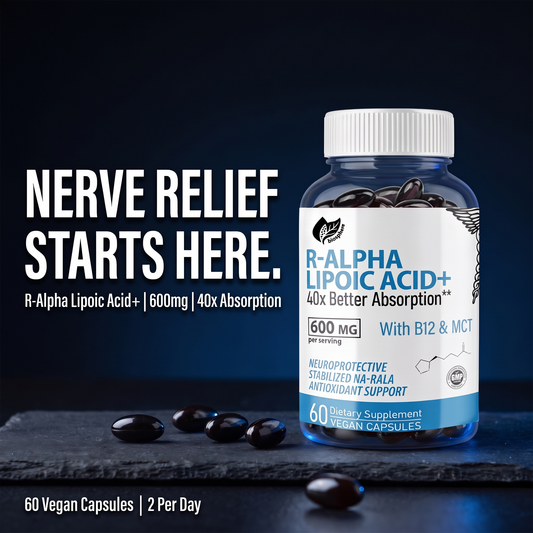 R-Alpha Lipoic Acid - 40x Better Absorption