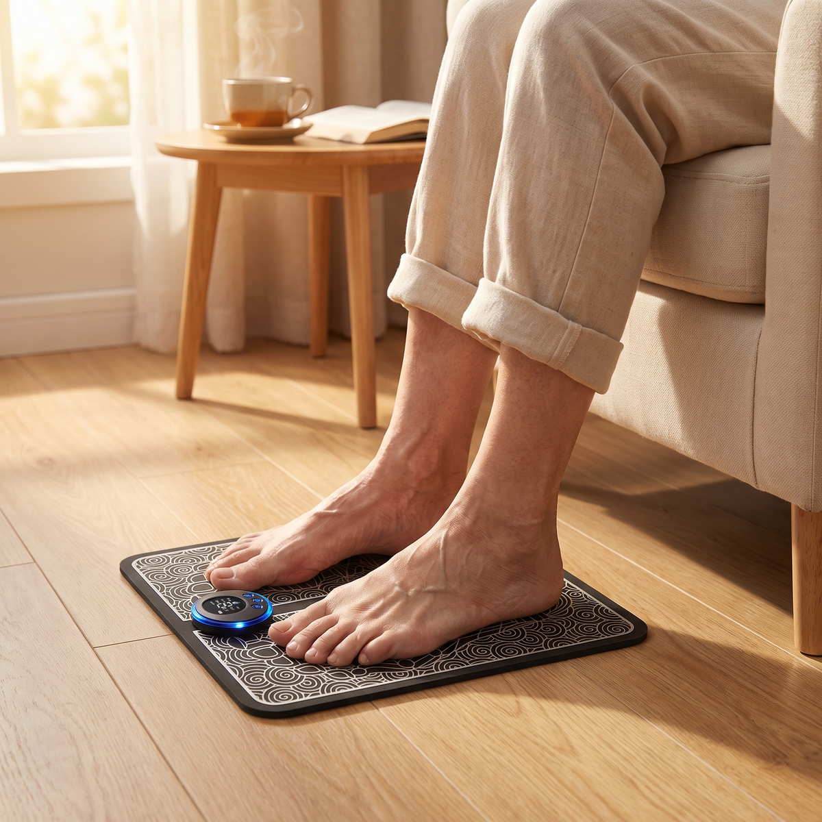 EMS Foot Massage Pad - Hands-Free Foot Massage