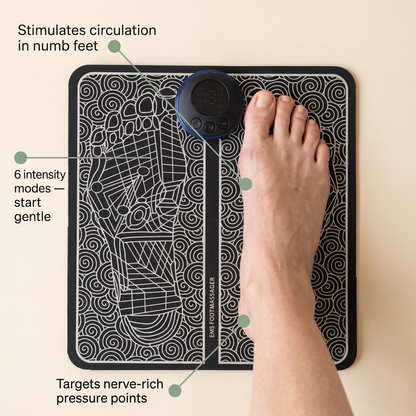 EMS Foot Massage Pad - Hands-Free Foot Massage