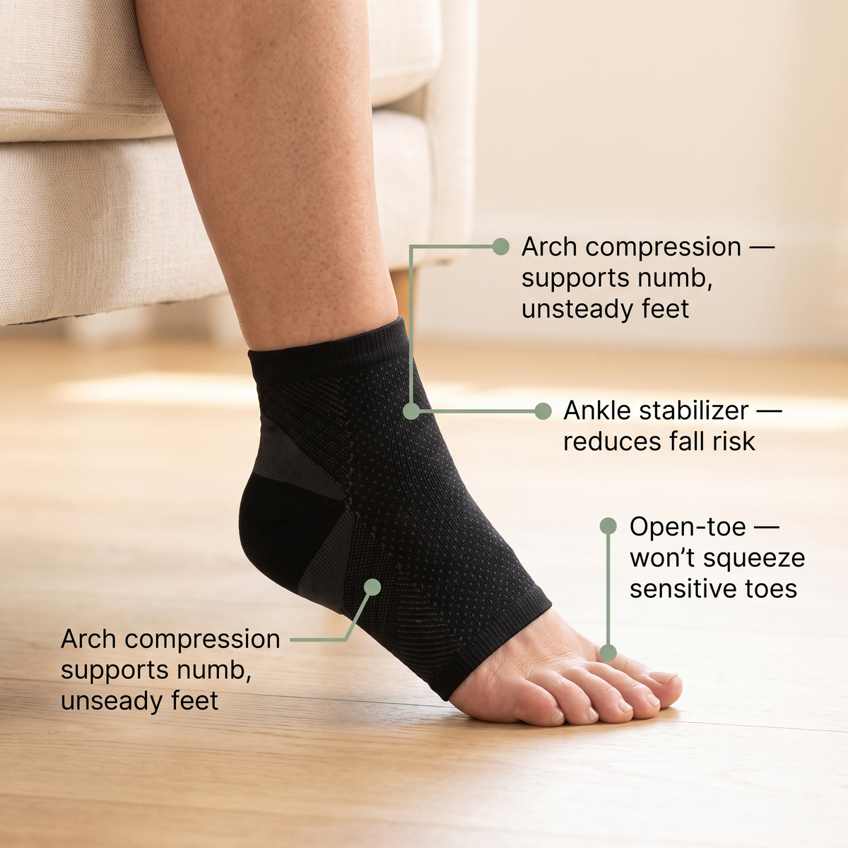 Compression Ankle Sleeve - Support Every Step