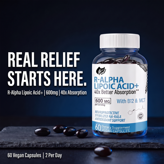 R-Alpha Lipoic Acid - 40x Better Absorption