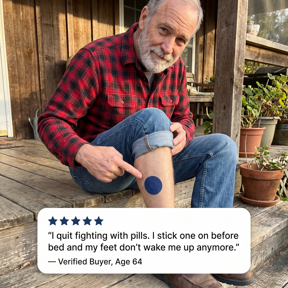 Nerve Relief Patch (R-ALA + PEA with NMN)
